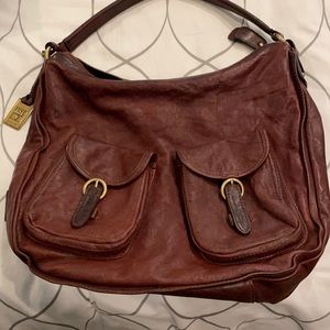 Frye leather shoulder bag